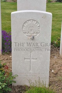 MONT HUON MILITARY CEMETERY, LE TREPORT - RITCHIE, ALICK