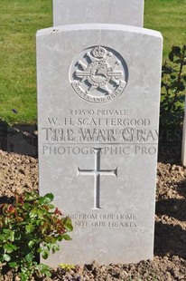 MONT HUON MILITARY CEMETERY, LE TREPORT - SCATTERGOOD, WILLIAM HENRY