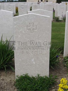 MONT HUON MILITARY CEMETERY, LE TREPORT - SCHERWAT, EMIL