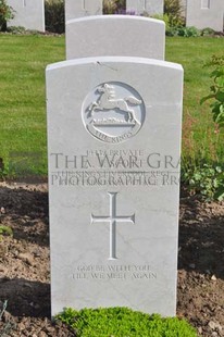 MONT HUON MILITARY CEMETERY, LE TREPORT - SCOTT, ALEXANDER JOSEPH