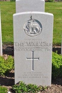 MONT HUON MILITARY CEMETERY, LE TREPORT - SOUTHAM, GEORGE HENRY