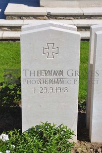 MONT HUON MILITARY CEMETERY, LE TREPORT - STEPHAN, HERMANN