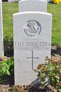 MONT HUON MILITARY CEMETERY, LE TREPORT - STINCHCOMBE, ALBERT HENRY