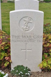 MONT HUON MILITARY CEMETERY, LE TREPORT - TROTTER, CHARLES