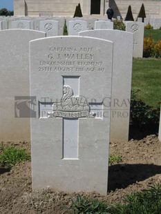 MONT HUON MILITARY CEMETERY, LE TREPORT - WALLEY, G J