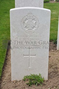 MONT HUON MILITARY CEMETERY, LE TREPORT - WILDMAN, GEORGE ARTHUR