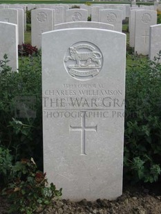 MONT HUON MILITARY CEMETERY, LE TREPORT - WILLIAMSON, CHARLES