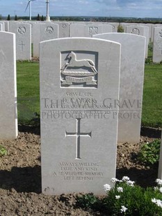 MONT HUON MILITARY CEMETERY, LE TREPORT - YORK, DANIEL CHARLES