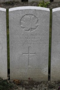 Lijssenthoek Military Cemetery - Aldcroft, J A