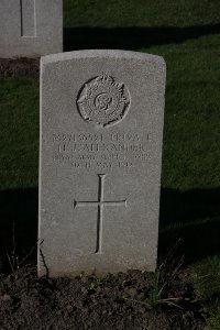 Lijssenthoek Military Cemetery - Alexander, H J