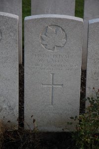 Lijssenthoek Military Cemetery - Allan, William James