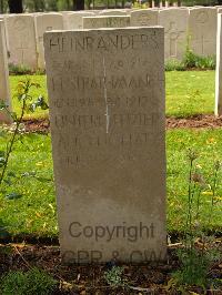 Lijssenthoek Military Cemetery - Anders, Heinrich