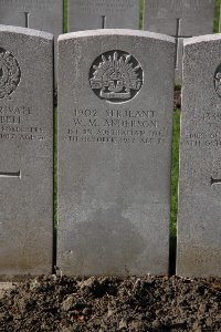 Lijssenthoek Military Cemetery - Anderson, William