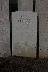 Lijssenthoek Military Cemetery - Anderson, W C
