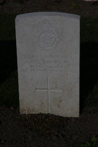 Lijssenthoek Military Cemetery - Andrew, Arnold Spencer