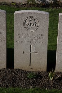 Lijssenthoek Military Cemetery - Atkins, Thomas