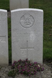 Lijssenthoek Military Cemetery - Atkinson, J A