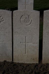 Lijssenthoek Military Cemetery - Bailey, Frederick