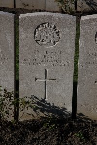 Lijssenthoek Military Cemetery - Baker, James Richard