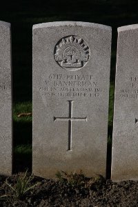 Lijssenthoek Military Cemetery - Bannerman, Victor