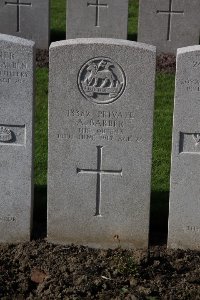 Lijssenthoek Military Cemetery - Barber, Arthur