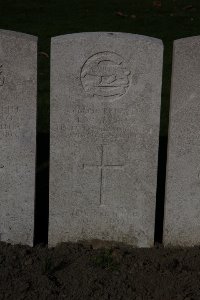 Lijssenthoek Military Cemetery - Barker, Herbert William