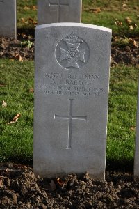 Lijssenthoek Military Cemetery - Barlow, A J