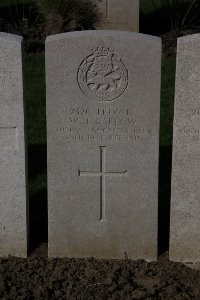 Lijssenthoek Military Cemetery - Barlow, William Thomas