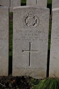 Lijssenthoek Military Cemetery - Barnes, Edward James