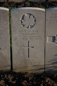 Lijssenthoek Military Cemetery - Barrett, Alex Robert