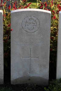 Lijssenthoek Military Cemetery - Bass, W J