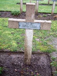 Lijssenthoek Military Cemetery - Bec, Justin