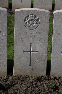 Lijssenthoek Military Cemetery - Beckett, R