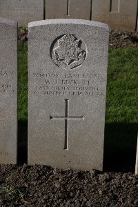 Lijssenthoek Military Cemetery - Beckett, Watson James