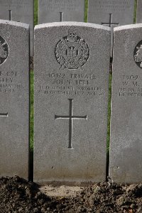 Lijssenthoek Military Cemetery - Bell, John