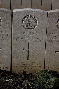 Lijssenthoek Military Cemetery - Bell, William