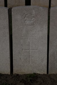 Lijssenthoek Military Cemetery - Benbow, John Henry