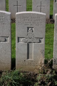 Lijssenthoek Military Cemetery - Bickerstaff, Robert