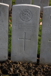 Lijssenthoek Military Cemetery - Biddlecombe, Walter Stephen