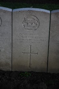 Lijssenthoek Military Cemetery - Bircumshaw, Bertie