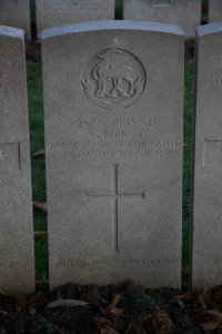 Lijssenthoek Military Cemetery - Birkby, Arthur