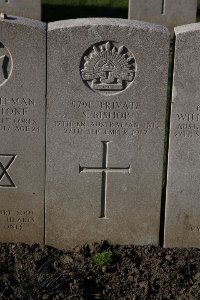 Lijssenthoek Military Cemetery - Bishop, Stanley