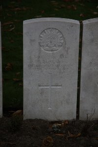 Lijssenthoek Military Cemetery - Blackett, William