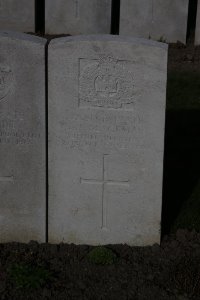 Lijssenthoek Military Cemetery - Blackman, J R