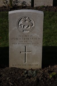 Lijssenthoek Military Cemetery - Bone, Sydney Thomas