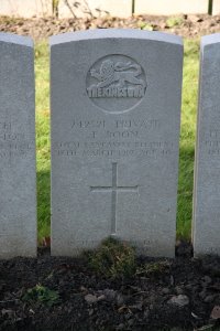 Lijssenthoek Military Cemetery - Boon, Ernest