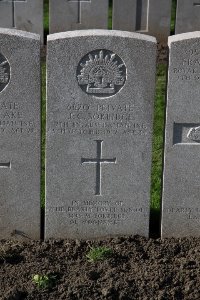 Lijssenthoek Military Cemetery - Borbidge, James Charles