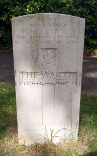 SOUTHAMPTON OLD CEMETERY - ATTWOOD, GEORGE HENRY