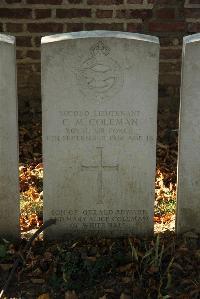 Dury Mill British Cemetery - Coleman, C M