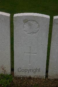 Dury Mill British Cemetery - Cook, A C